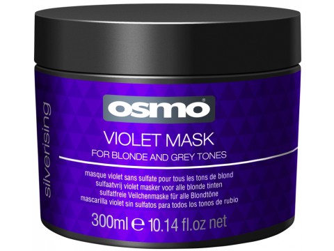 Osmo geltonumą neutralizuojanti kaukė Silverising Violet Mask 300ml 